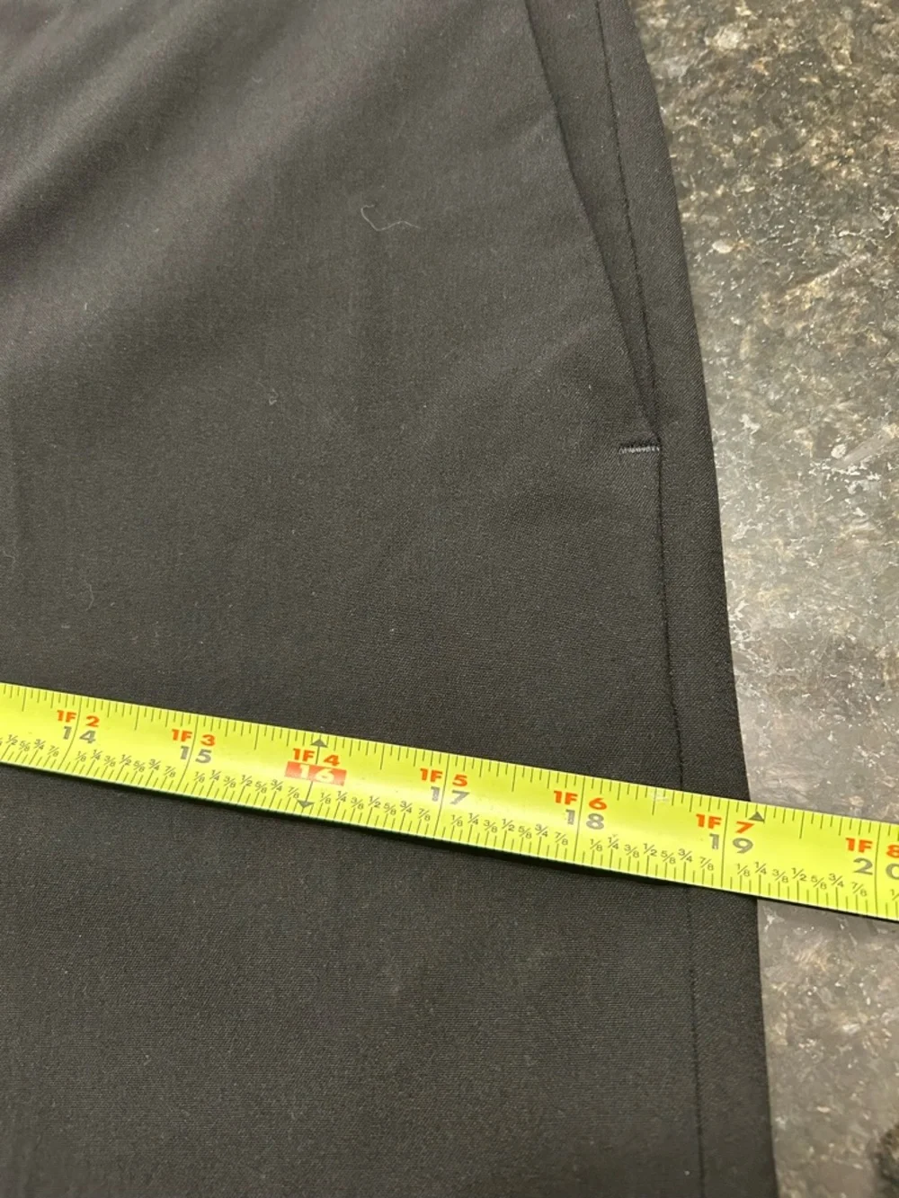 H&M Black Chino Pants (Altered) - Men's Size 29 - Cropped Slim Fit